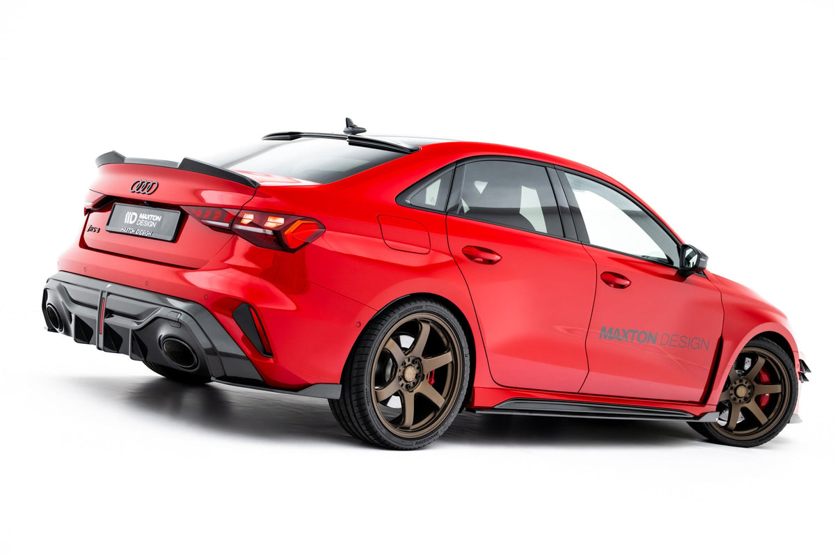 Taloneras de fibra de carbono prepreg V.1 para Audi RS3 Sedan 8Y Facelift