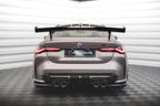 Splitters laterales traseros de fibra de carbono prepreg para BMW M4 G82 / G82 Facelift