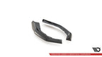 Splitters laterales traseros de fibra de carbono prepreg para BMW M4 G82 / G82 Facelift