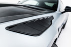 Rejillas de aleta delantera de fibra de carbono prepreg para Mercedes-AMG GT 63 / 55 / 63 S E Performance C192