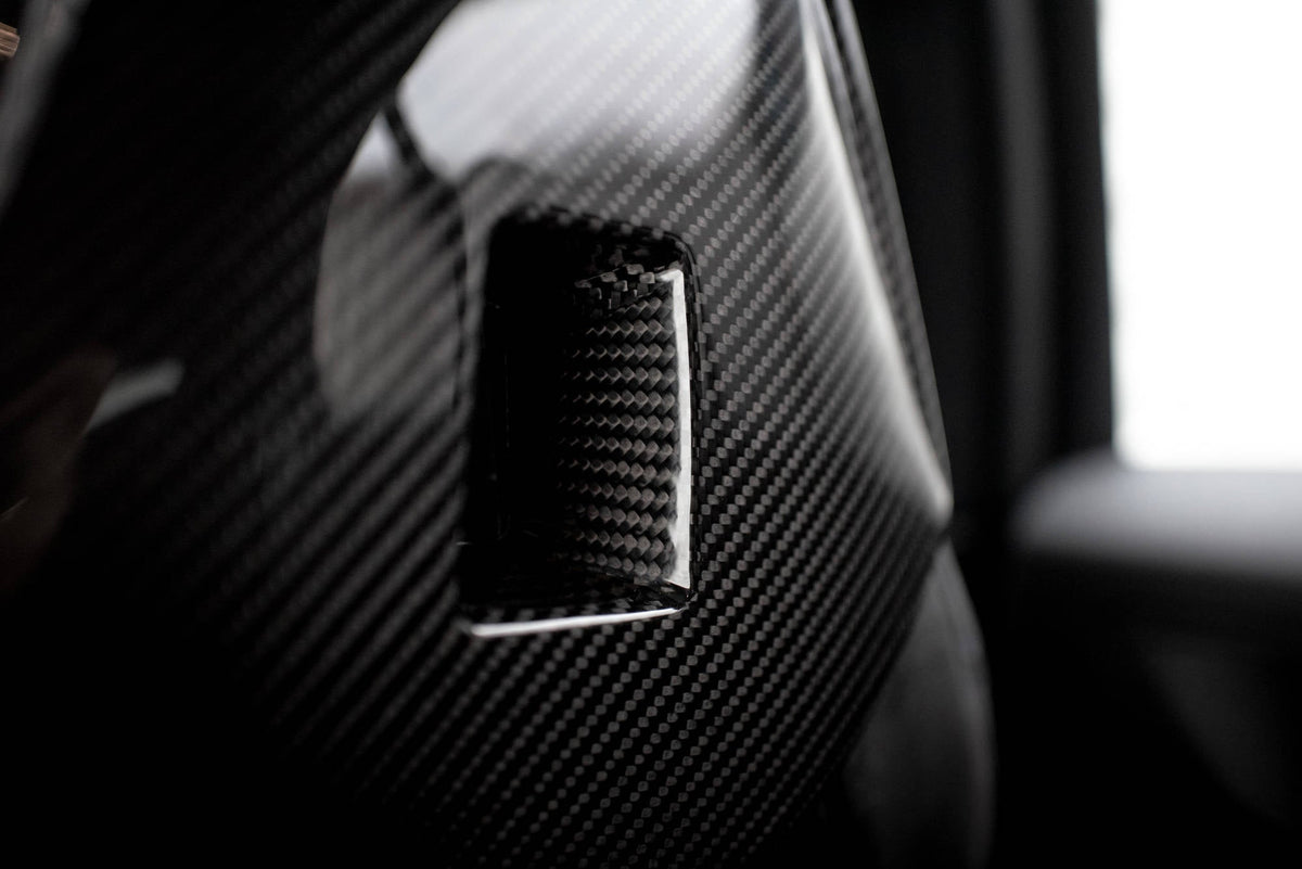 Headrests de fibra de carbono prepreg para BMW 1 F40 M135i