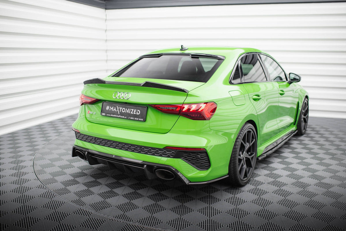Difusor trasero de fibra de carbono prepreg para Audi RS3 8Y