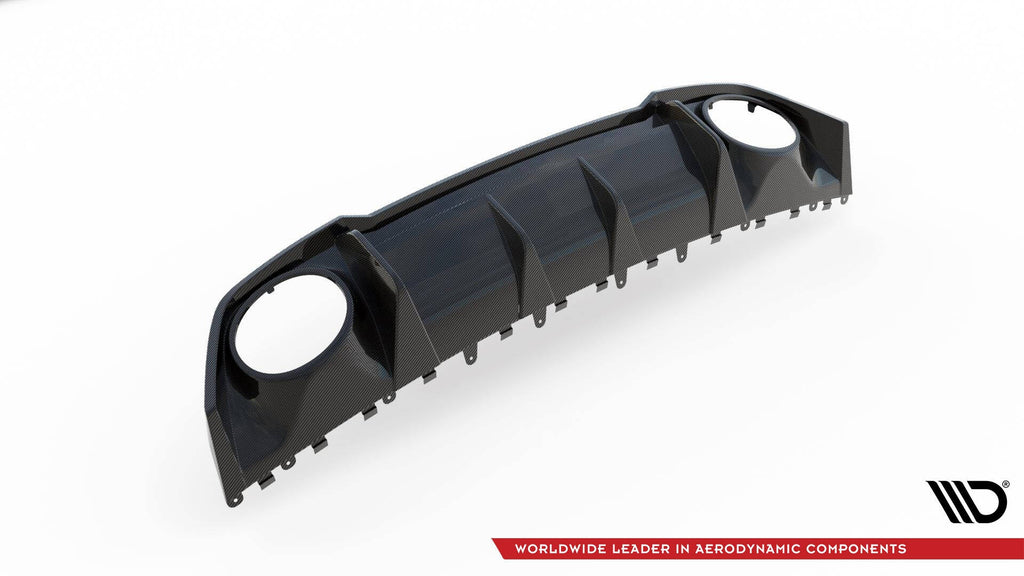 Difusor trasero de fibra de carbono prepreg para Audi RS3 8Y