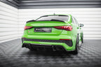 Difusor trasero de fibra de carbono prepreg para Audi RS3 8Y