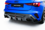 Difusor trasero de fibra de carbono prepreg para Audi RS3 Sportback 8Y Facelift