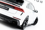 Difusor trasero de fibra de carbono prepreg para Audi RSQ8 Mk1