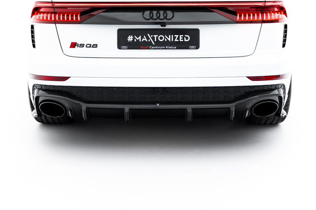 Difusor trasero de fibra de carbono prepreg para Audi RSQ8 Mk1