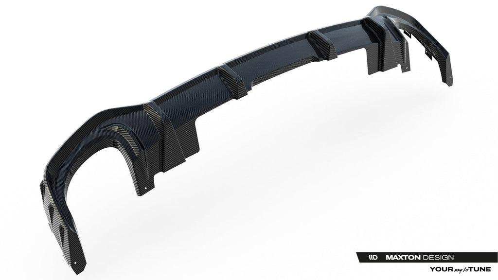 Difusor trasero de fibra de carbono prepreg para Audi RSQ8 Mk1