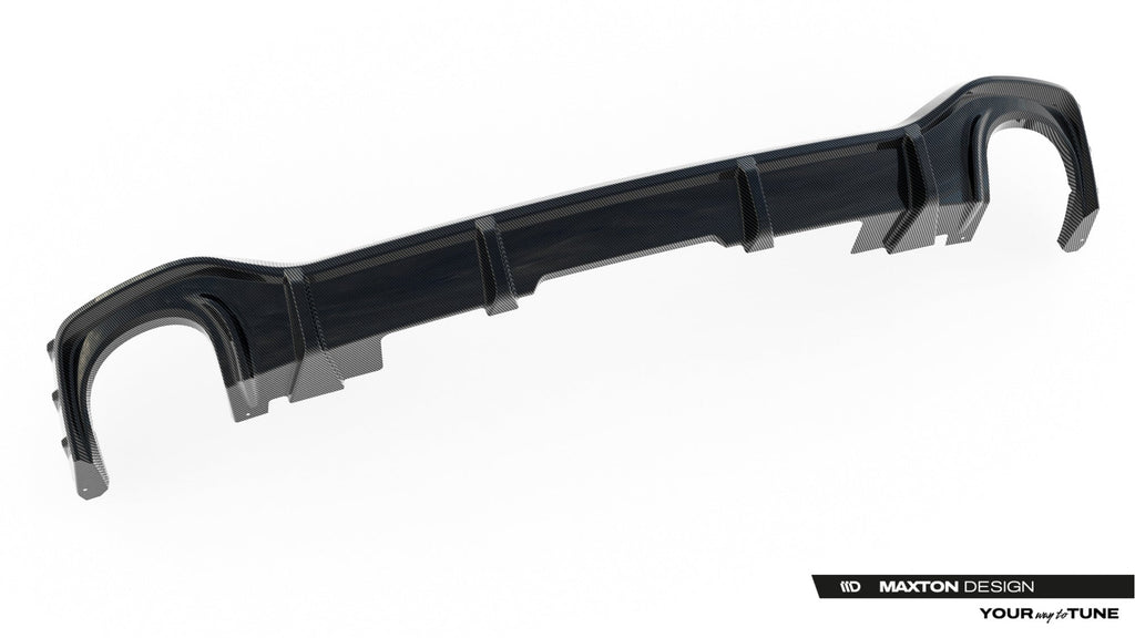 Difusor trasero de fibra de carbono prepreg para Audi RSQ8 Mk1