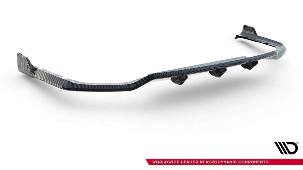 Difusor trasero de fibra de carbono prepreg para BMW X7 M-Pack G07 Facelift (version without towbar)