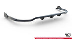 Difusor trasero de fibra de carbono prepreg para BMW X7 M-Pack G07 Facelift (version without towbar)