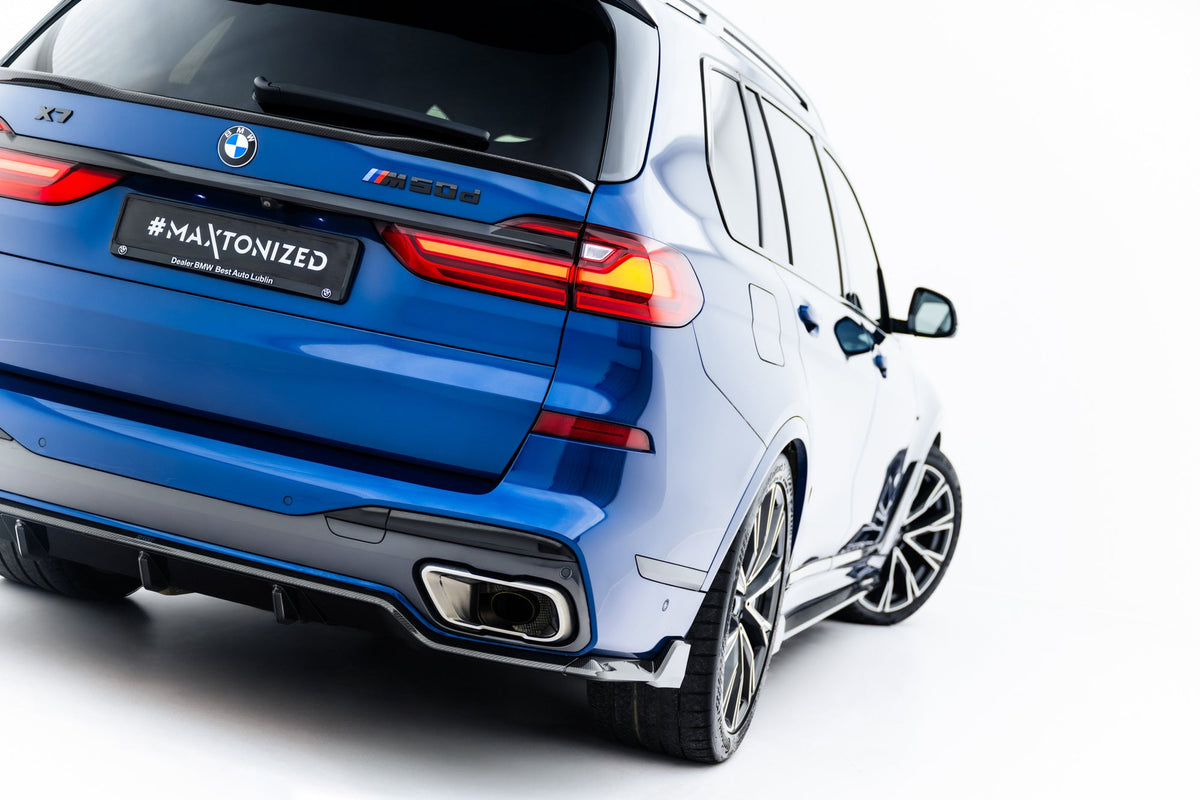 Carbon Difusor trasero Prepreg para BMW X7 M-Pack G07 / G07 Facelift (with tow hook)