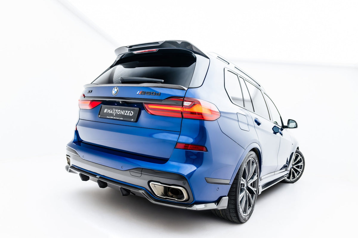 Carbon Difusor trasero Prepreg para BMW X7 M-Pack G07 / G07 Facelift (with tow hook)