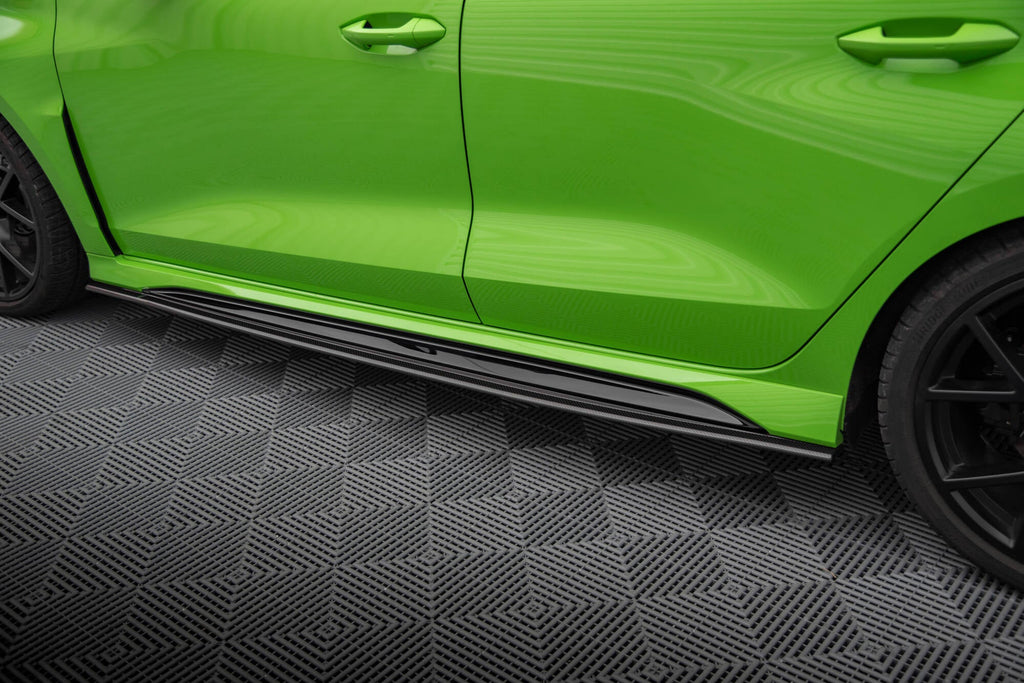 Kit de splitters de fibra de carbono prepreg para Audi RS3 8Y Sedan