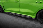 Kit de splitters de fibra de carbono prepreg para Audi RS3 8Y Sedan