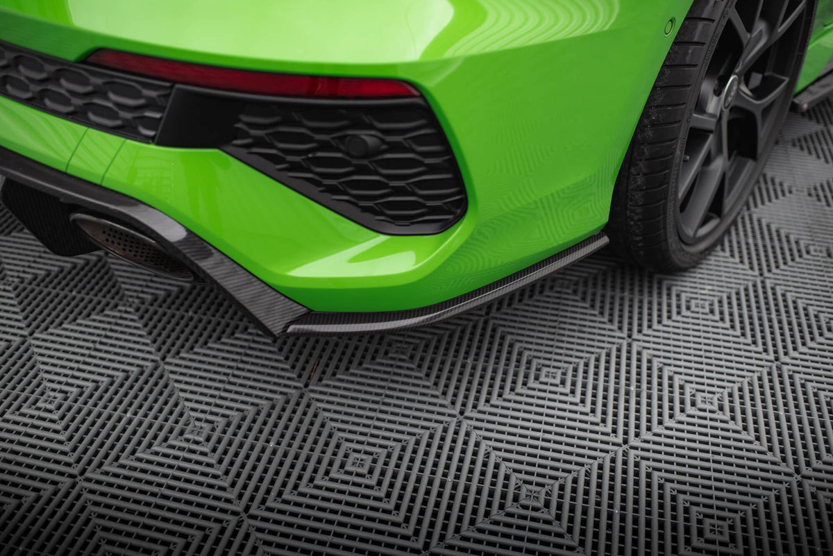 Kit de splitters de fibra de carbono prepreg para Audi RS3 8Y Sedan