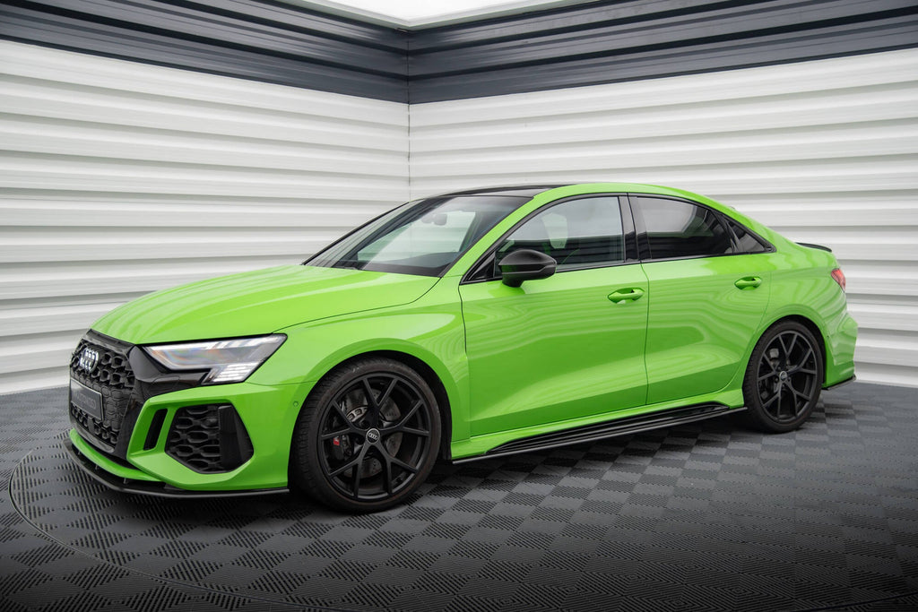 Kit de splitters de fibra de carbono prepreg para Audi RS3 8Y Sedan