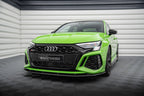 Kit de splitters de fibra de carbono prepreg para Audi RS3 8Y Sedan