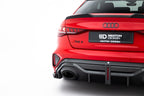 Kit de splitters de fibra de carbono prepreg para Audi RS3 Sedan 8Y Facelift