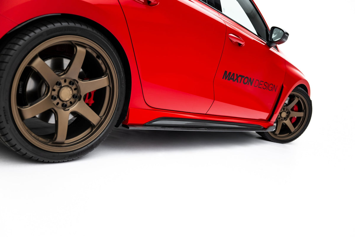 Kit de splitters de fibra de carbono prepreg para Audi RS3 Sedan 8Y Facelift