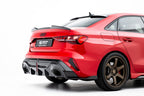 Kit de splitters de fibra de carbono prepreg para Audi RS3 Sedan 8Y Facelift