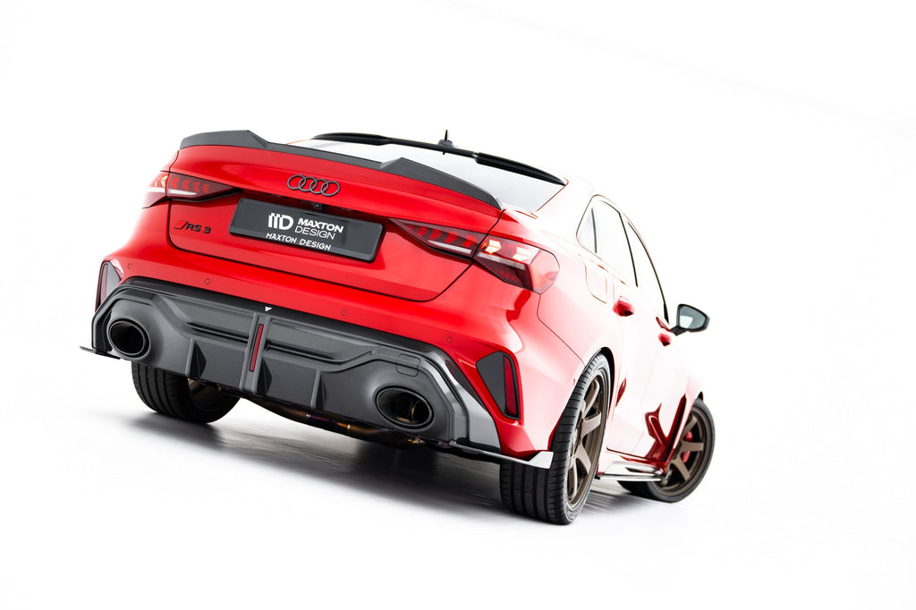 Kit de splitters de fibra de carbono prepreg para Audi RS3 Sedan 8Y Facelift