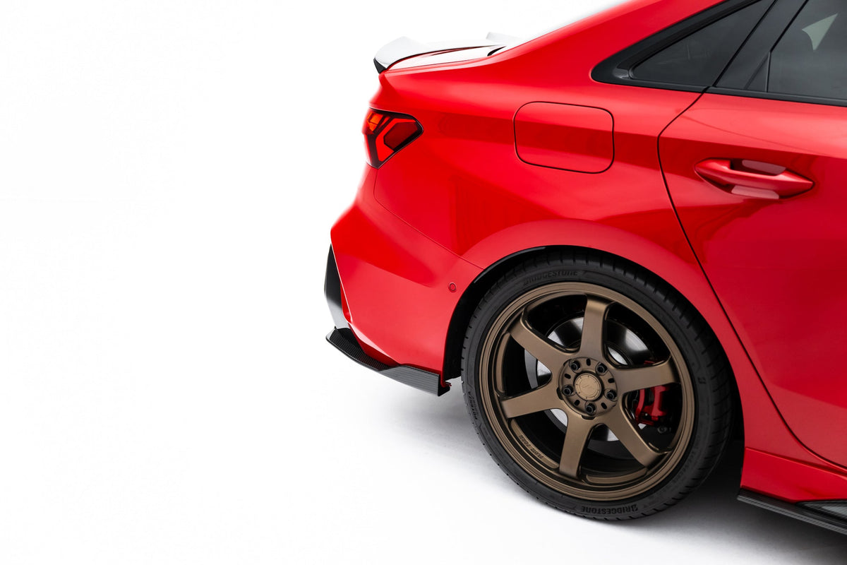 Kit de splitters de fibra de carbono prepreg para Audi RS3 Sedan 8Y Facelift