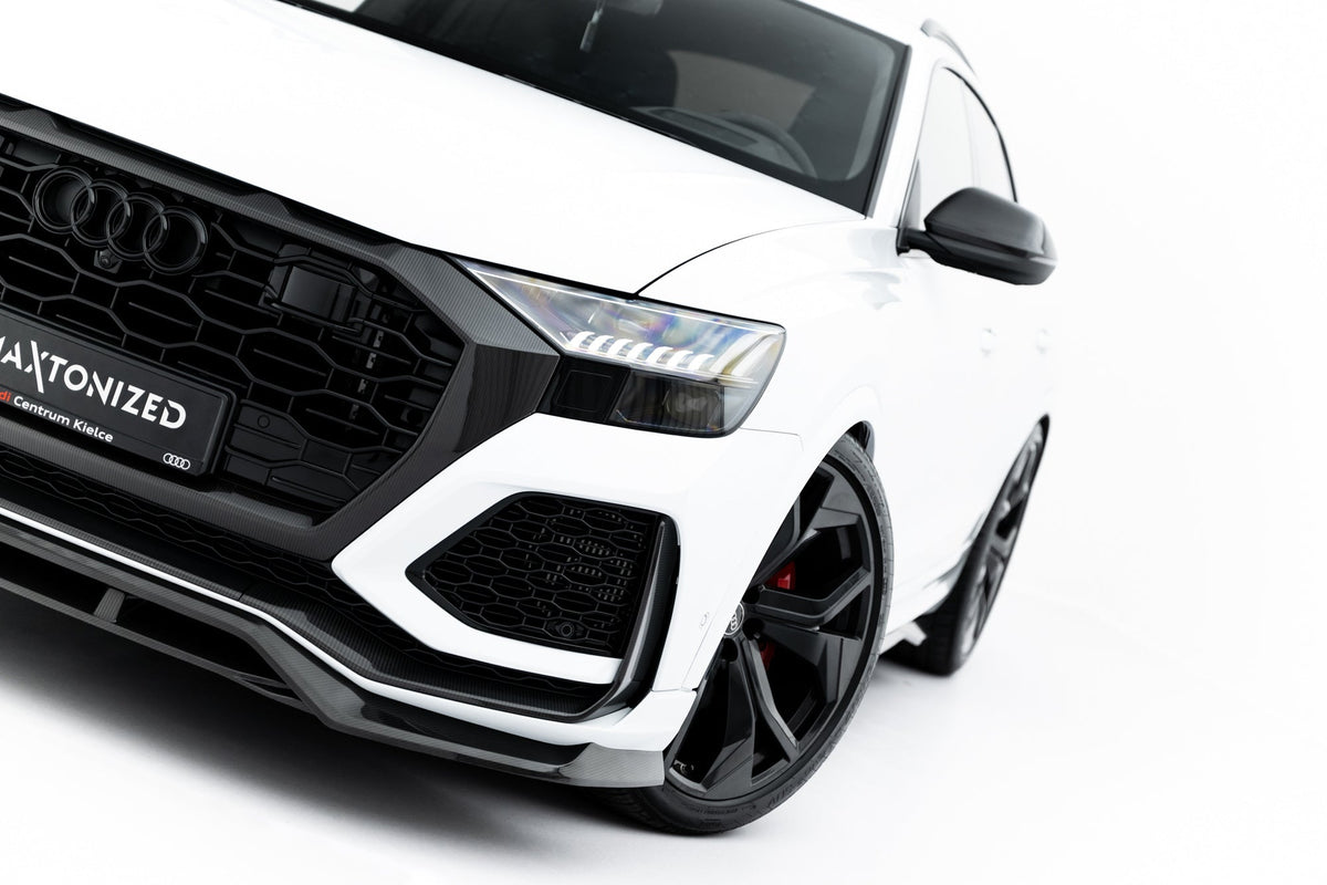 Kit de splitters de fibra de carbono prepreg para Audi RSQ8 Mk1