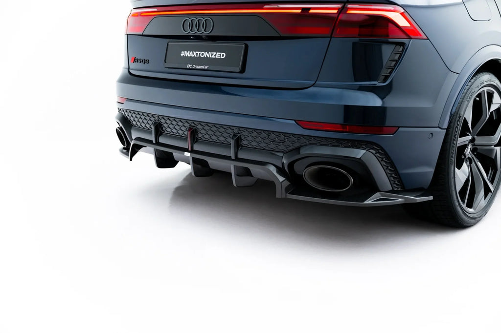 Kit de splitters de fibra de carbono prepreg para Audi RSQ8 Mk1 Facelift