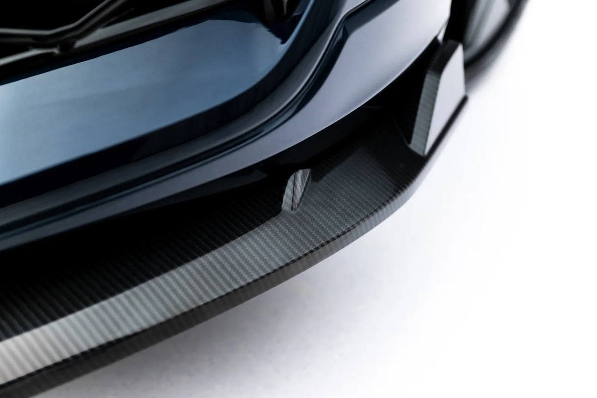 Kit de splitters de fibra de carbono prepreg para Audi RSQ8 Mk1 Facelift