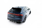Kit de splitters de fibra de carbono prepreg para Audi RSQ8 Mk1 Facelift