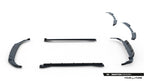 Kit de splitters de fibra de carbono prepreg para Audi RSQ8 Mk1 Facelift