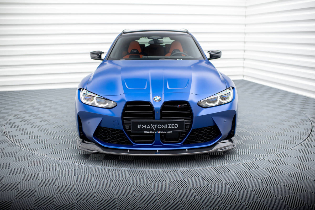 Kit de splitters de fibra de carbono prepreg para BMW M3 G81 Touring