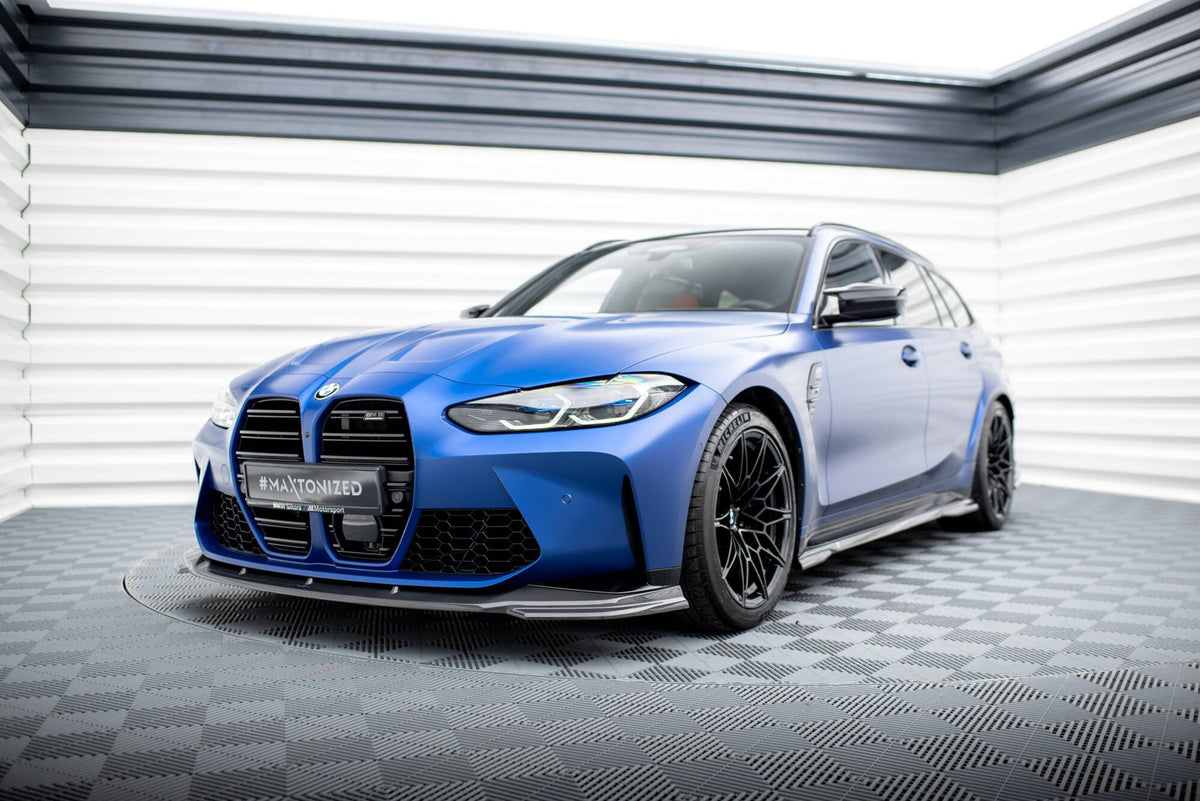Kit de splitters de fibra de carbono prepreg para BMW M3 G81 Touring
