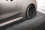 Kit de splitters de fibra de carbono prepreg para BMW M4 Coupe G82 / G82 Facelift