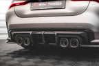 Kit de splitters de fibra de carbono prepreg para BMW M4 Coupe G82 / G82 Facelift