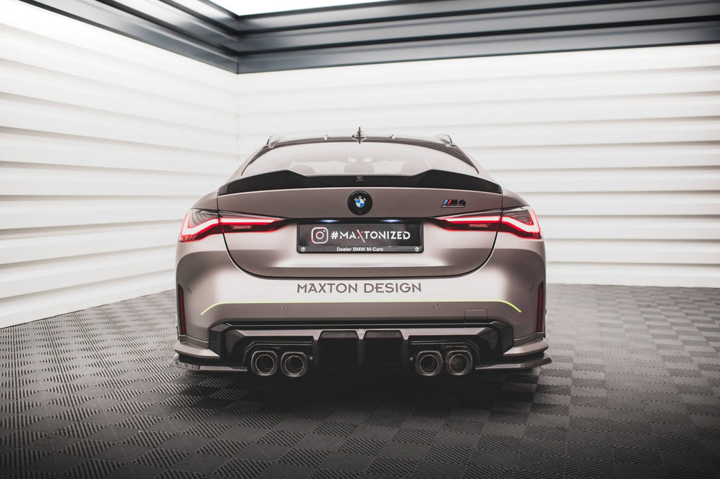 Kit de splitters de fibra de carbono prepreg para BMW M4 Coupe G82 / G82 Facelift