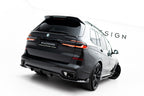 Kit de splitters de fibra de carbono prepreg V.2 para BMW X7 M-Pack G07 Facelift