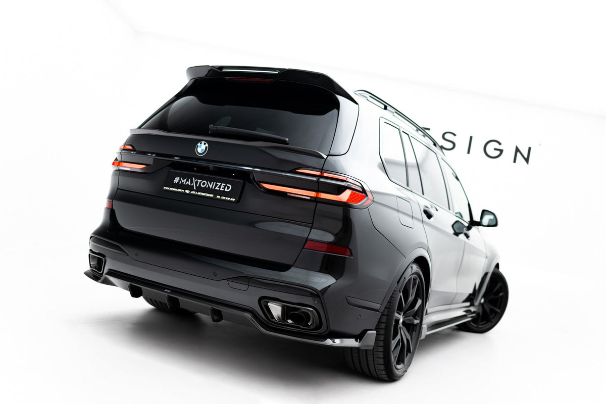 Kit de splitters de fibra de carbono prepreg V.2 para BMW X7 M-Pack G07 Facelift