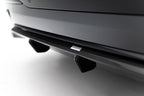 Kit de splitters de fibra de carbono prepreg V.2 para BMW X7 M-Pack G07 Facelift
