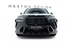 Kit de splitters de fibra de carbono prepreg V.2 para BMW X7 M-Pack G07 Facelift