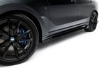 Kit de splitters de fibra de carbono prepreg V.2 para BMW X7 M-Pack G07 Facelift