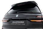 Kit de splitters de fibra de carbono prepreg V.2 para BMW X7 M-Pack G07 Facelift