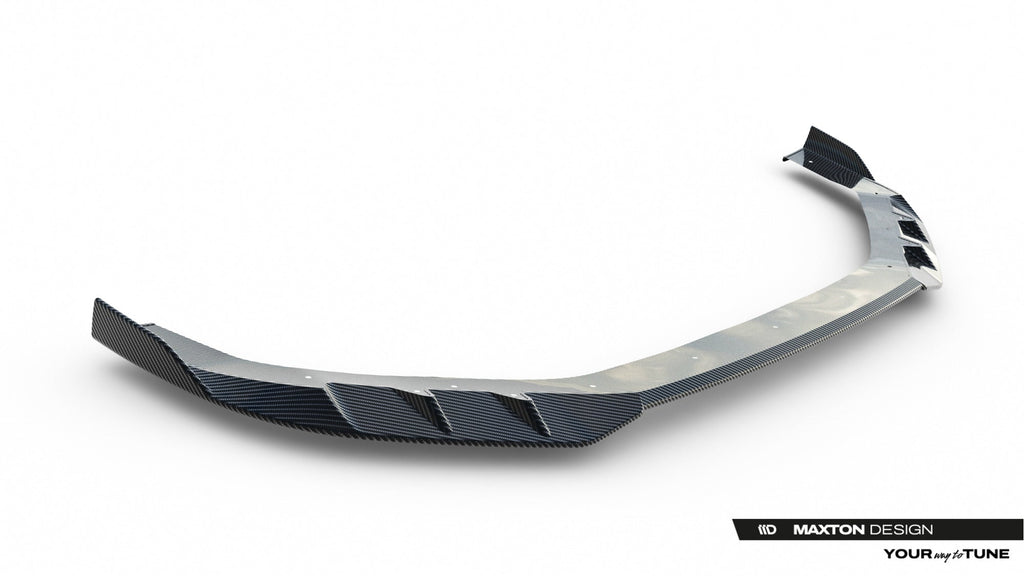 Splitter delantero de fibra de carbono prepreg para Audi RS3 Sedan 8Y Facelift