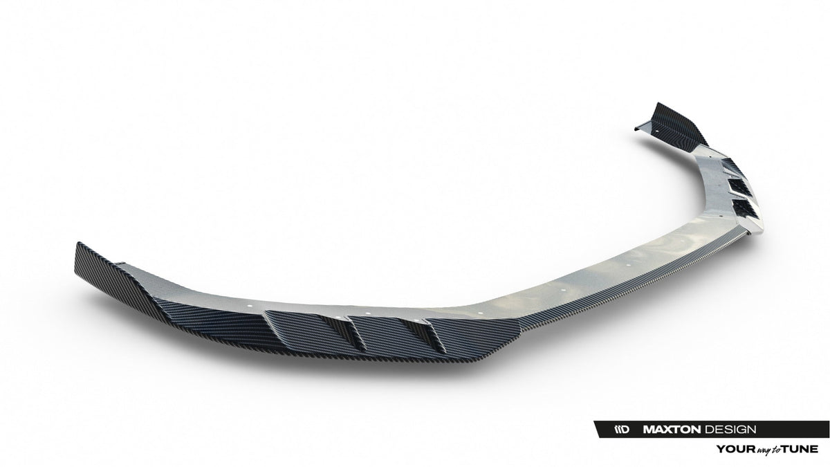 Splitter delantero de fibra de carbono prepreg para Audi RS3 Sedan 8Y Facelift