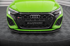 Splitter delantero de fibra de carbono prepreg para Audi RS3 Sedan / Sportback 8Y