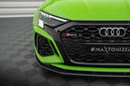 Splitter delantero de fibra de carbono prepreg para Audi RS3 Sedan / Sportback 8Y