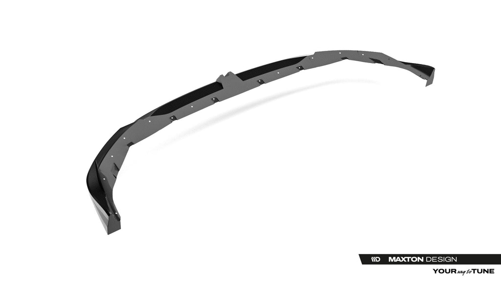 Splitter delantero de fibra de carbono prepreg para BMW M135i / 1 M-Pack F70