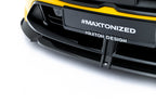 Splitter delantero de fibra de carbono prepreg para BMW M135i / 1 M-Pack F70