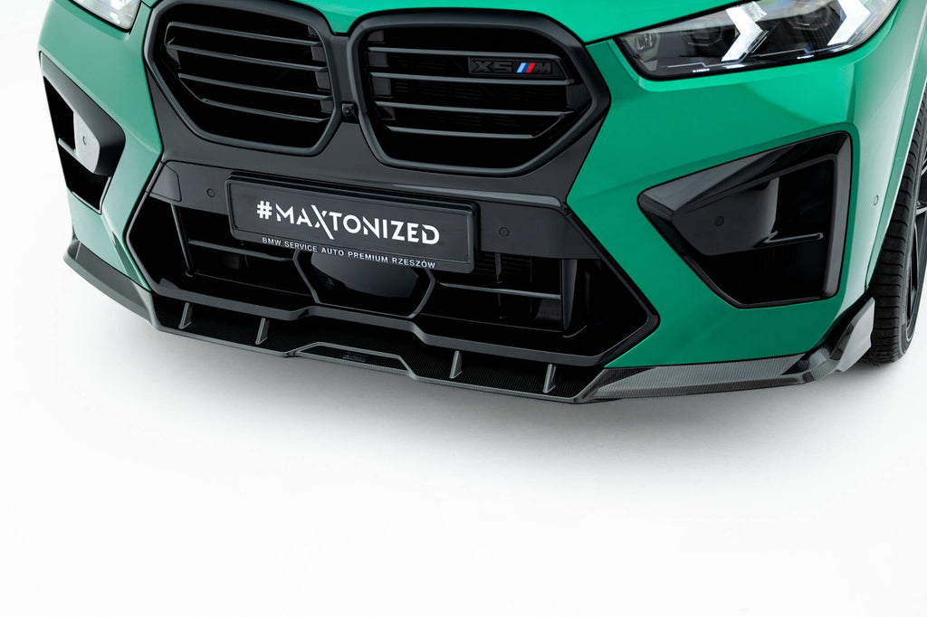 Splitter delantero de fibra de carbono prepreg para BMW X5 M F95 Facelift